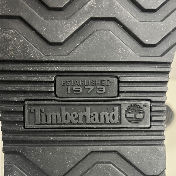 Timberland Black Leather Boots Size 10 - Picture 8 of 8